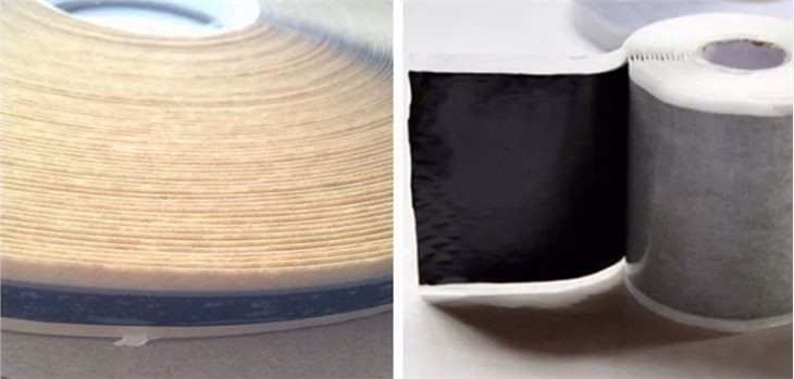 aluminum foil butyl rubber tape self adhesive