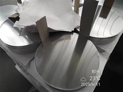 Disque en aluminium pour pots